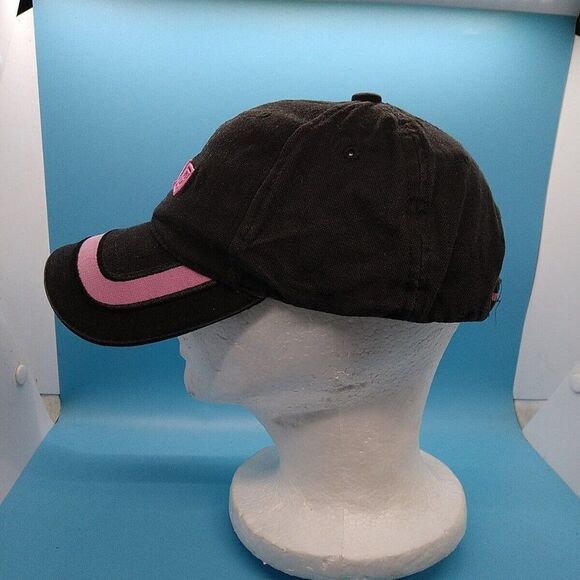 5.11 Tactical Pink Logo 2010 Scope Strap Back Black Baseball Cap Hat Adjustable - Picture 4 of 6